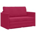 vidaXL Schlafsofa Weinrot Samt Umwandelbar Bild 2