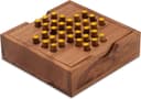 Logoplay Holzspiele Spiel, Solitär Gr. L - gelbe Stecker - Holzspielzeug Bild 2