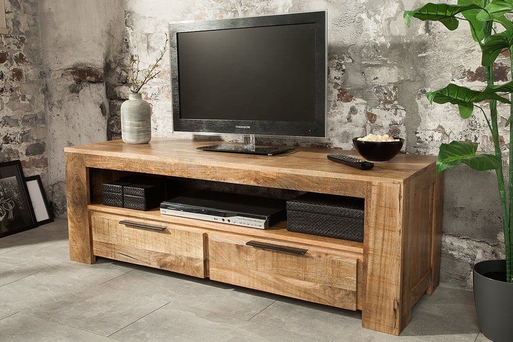 riess-ambiente Lowboard IRON CRAFT Massivholz Mangoholz TV-Board - Bild 2