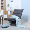 HOMCOM Relaxsessel Dunkelgrau mit verstellbarer Lehne und 360° Drehfunktion Bild 2