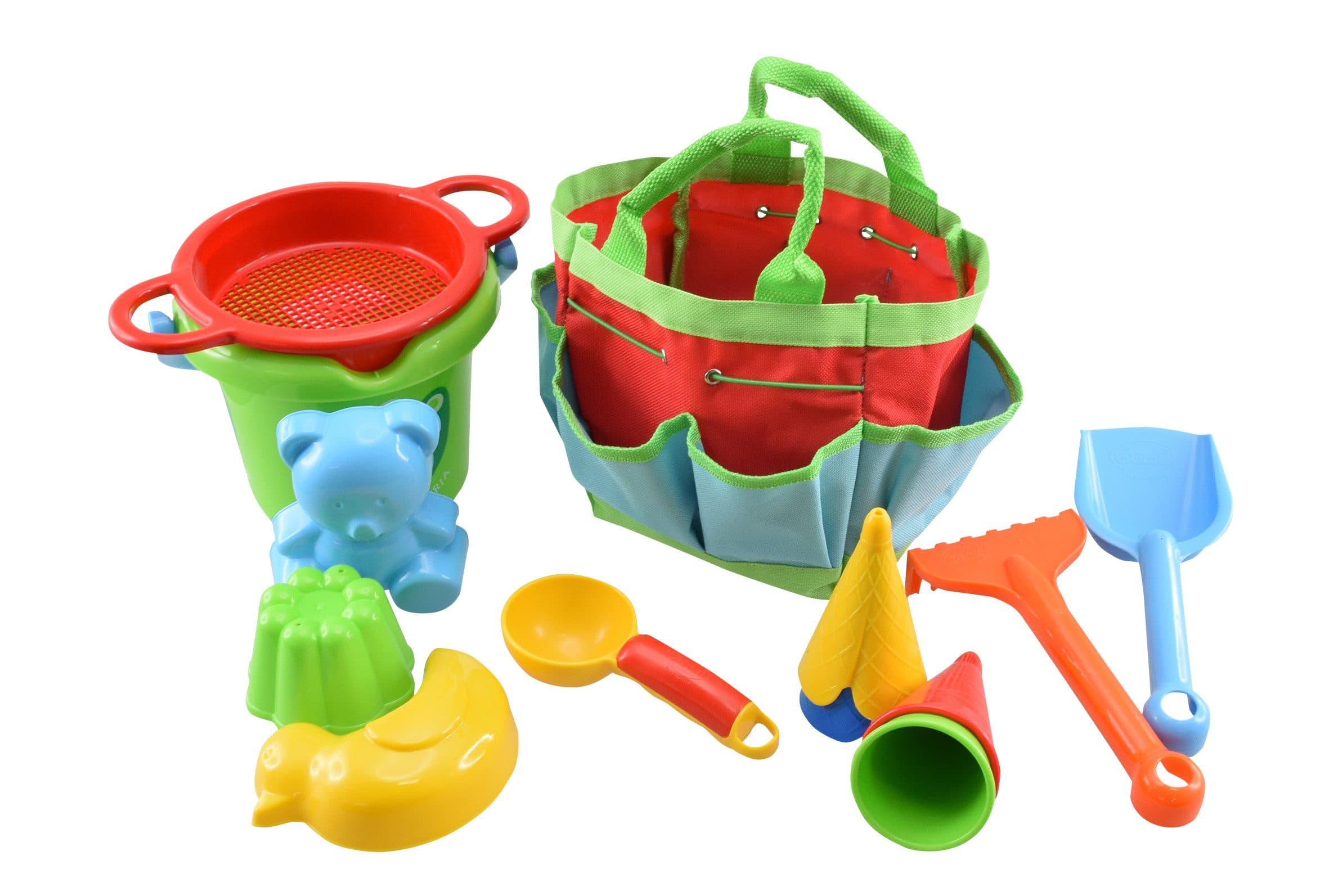 GOWI Sandform-Set Strand Set in Sortiertasche, 13-tlg - Bild 2