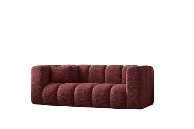 Kaiser Möbel Sofa Couch Zweisitzer Grand Modular Rot S0RDR01G