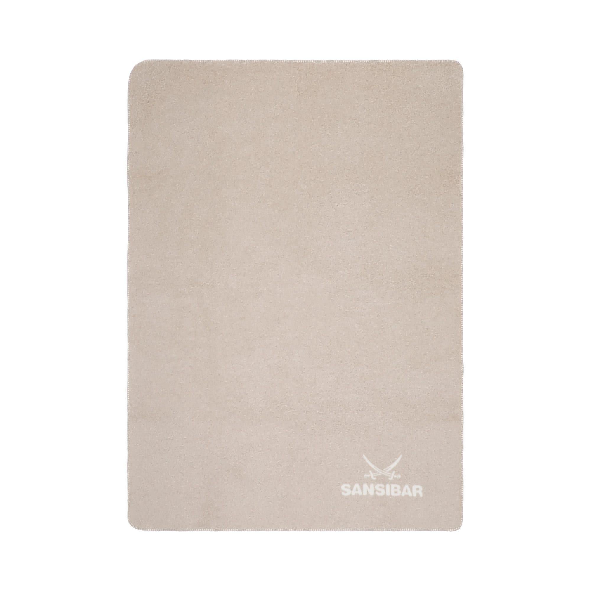 Sansibar Sylt Jacquard Wohndecke Doubleface Beige/Weiß - Bild 2