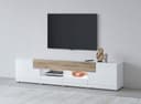OTTO home Lowboard Toledo Weiß Modern mit viel Stauraum Bild 2