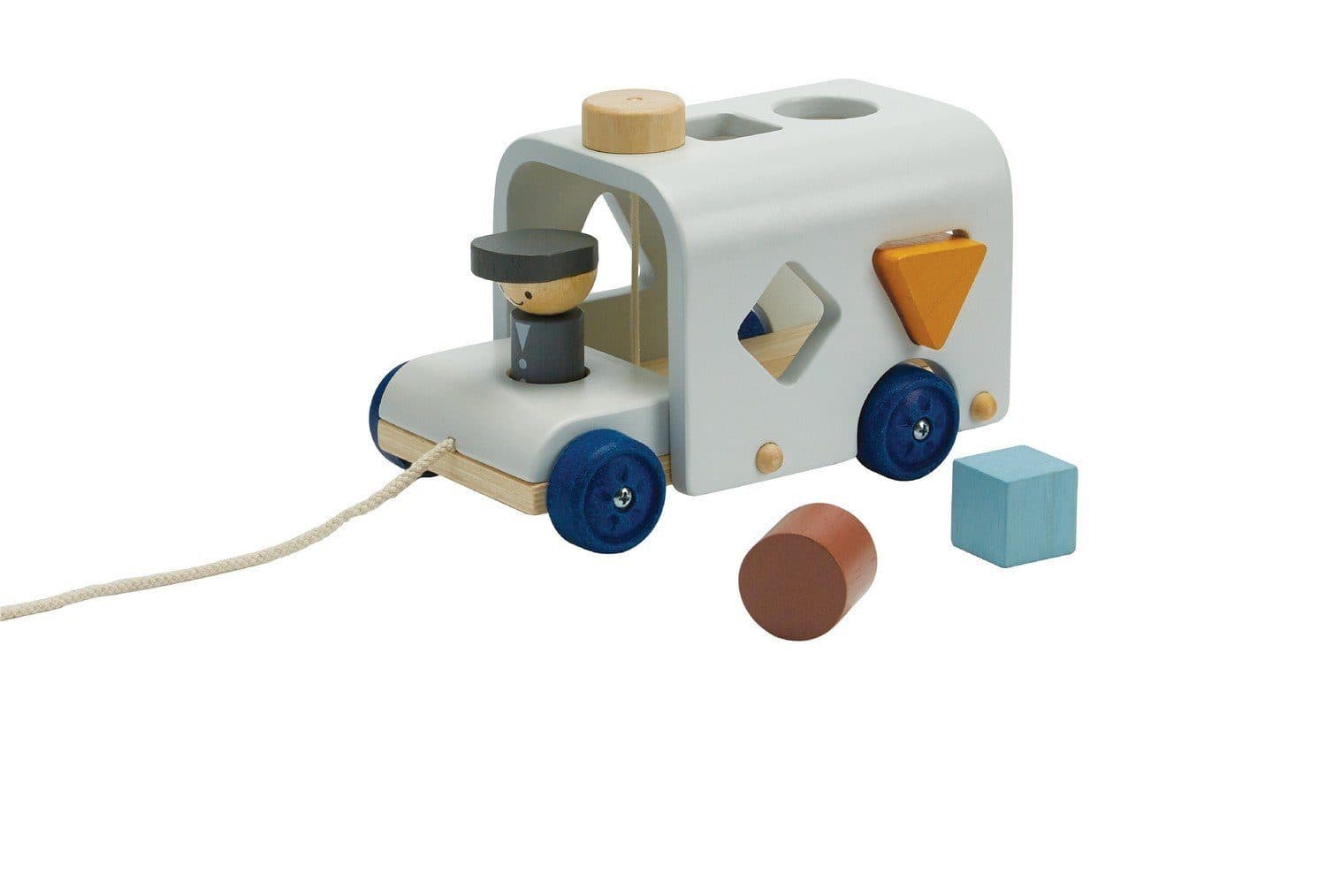 Plantoys Lernspielzeug Sortierbus Orchard Bunt - Bild 2