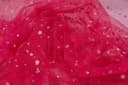 Jirex Trading Company Tüll Stoff Pailletten Rosa 155 cm breit Bild 2