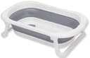 Fillikid Babybadewanne Faltbadewanne Orka grau-weiß mit Temperatur-Stöpsel Bild 2