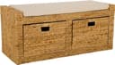 VIVANNO Truhenbank LORANTE Wasserhyazinthe mit Stauraum Bild 2