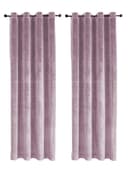 Haus und Deko Vorhang 2er Set Altrosa Polyester Verdunkelung Bild 2