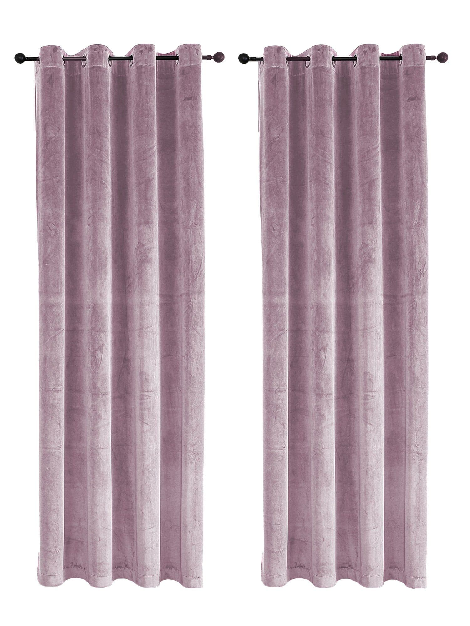 Haus und Deko Vorhang 2er Set Altrosa Polyester Verdunkelung - Bild 2