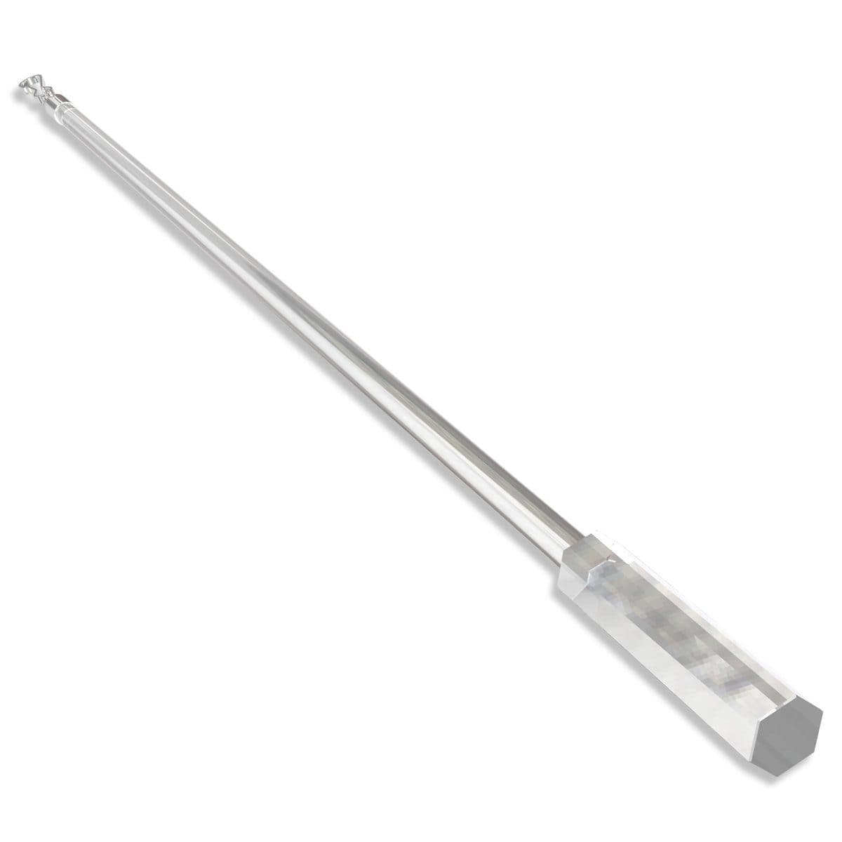 INTERDECO Schleuderstab Remus Glasklar mit Griff