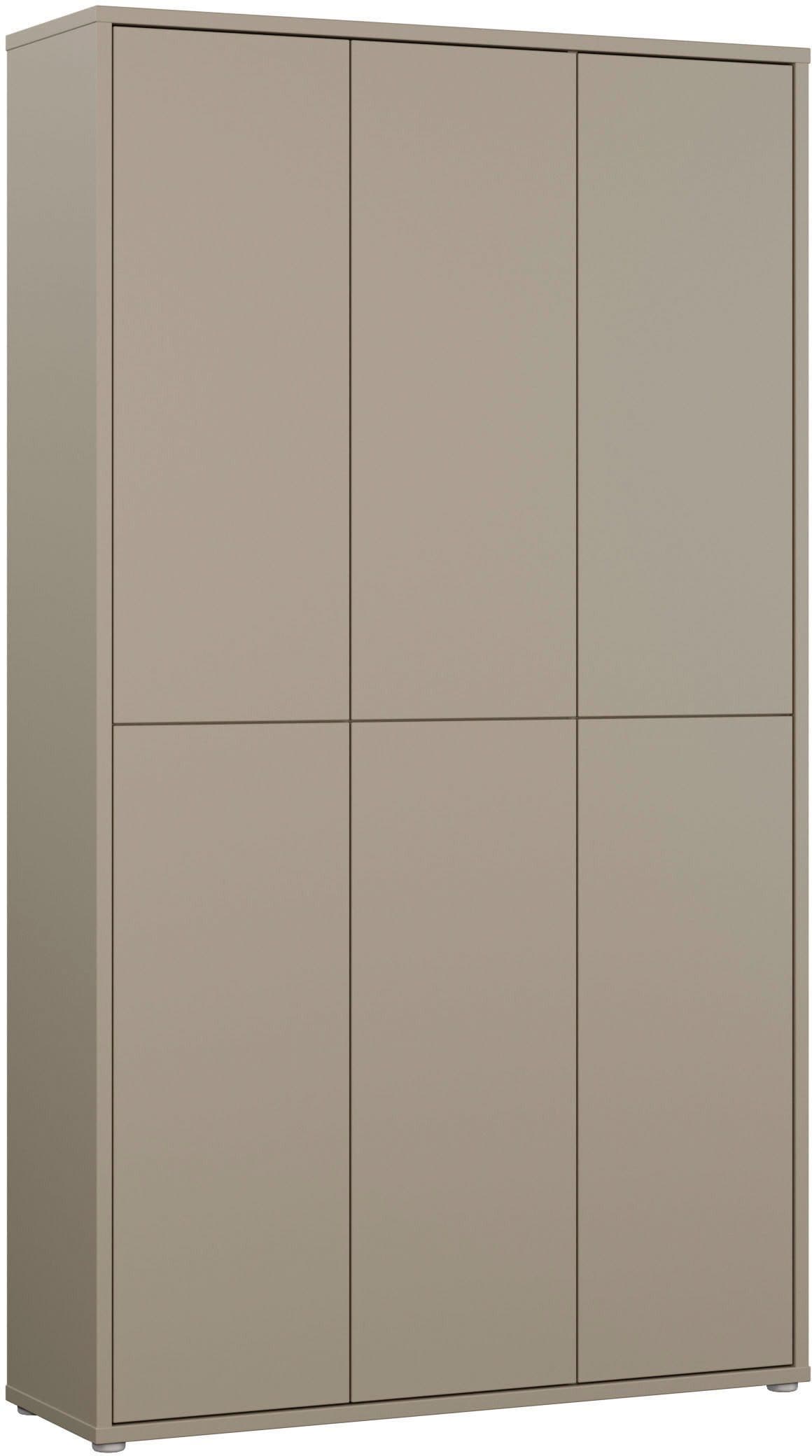 FORTE Schuhschrank Alice Springs Taupe Push-to-open - Bild 2