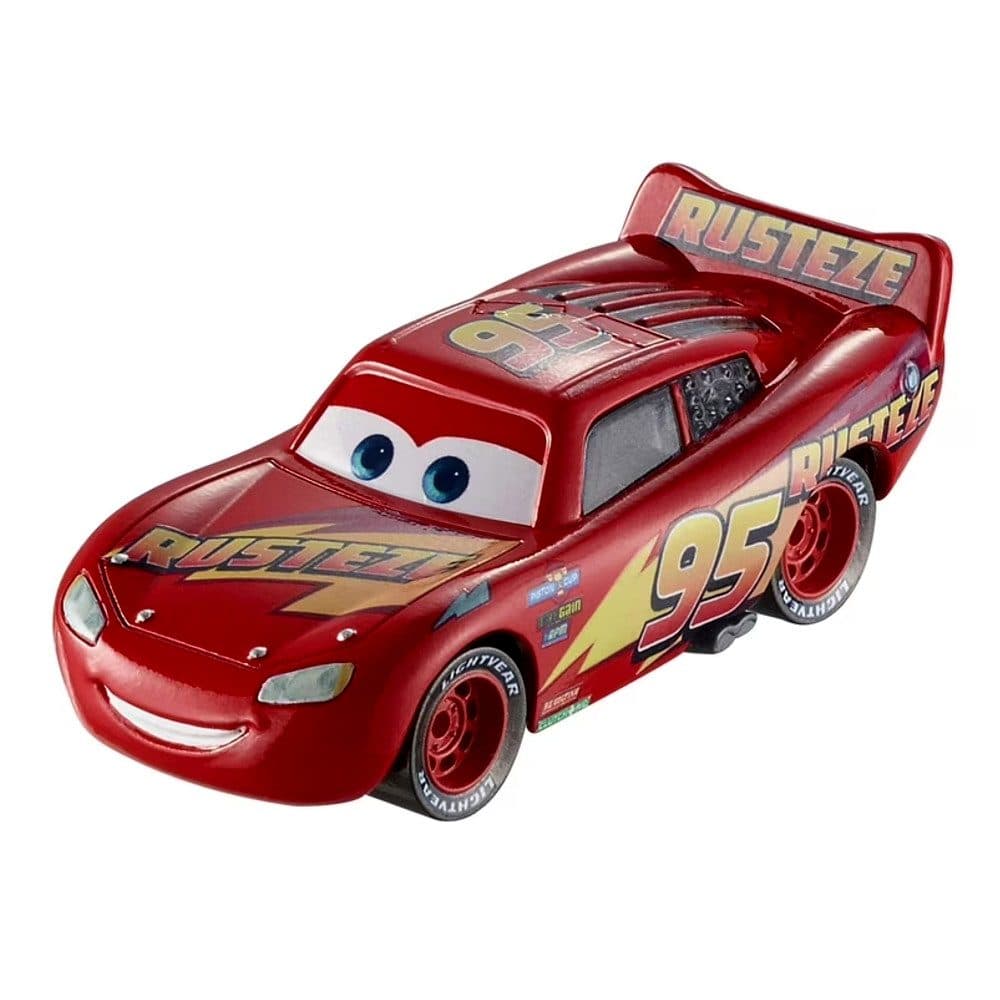 Disney Cars Spielzeug-Rennwagen Rusteze Lightning McQueen FGD64 1:55 Fahrzeug - Bild 2