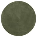 vidaXL Teppich HUARTE Kurzflor Waldgrün Rund Ø 80 cm Bild 2