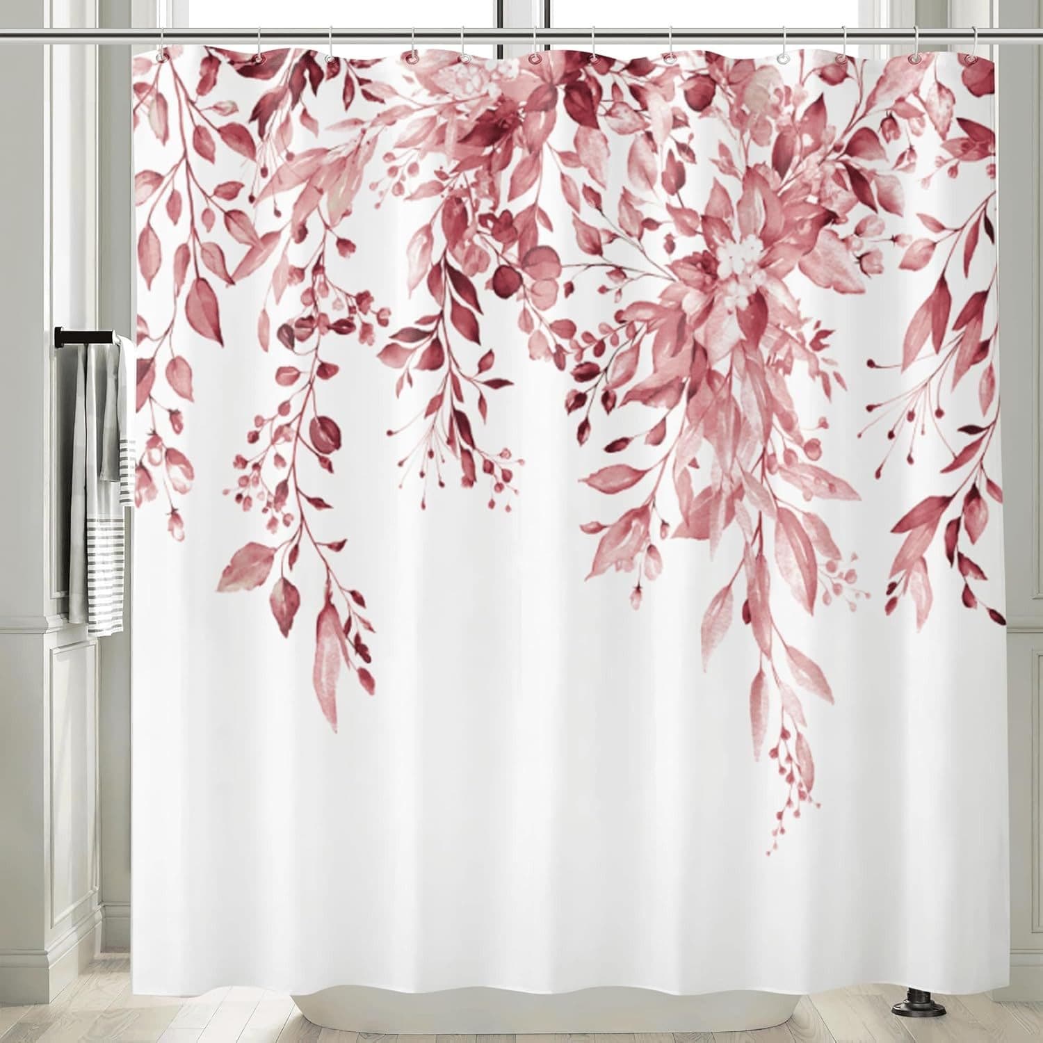 M&W DAS DESIGN Duschvorhang 180x200 Shower curtains Anti schimmel Duschvorhang waschbar - Bild 2
