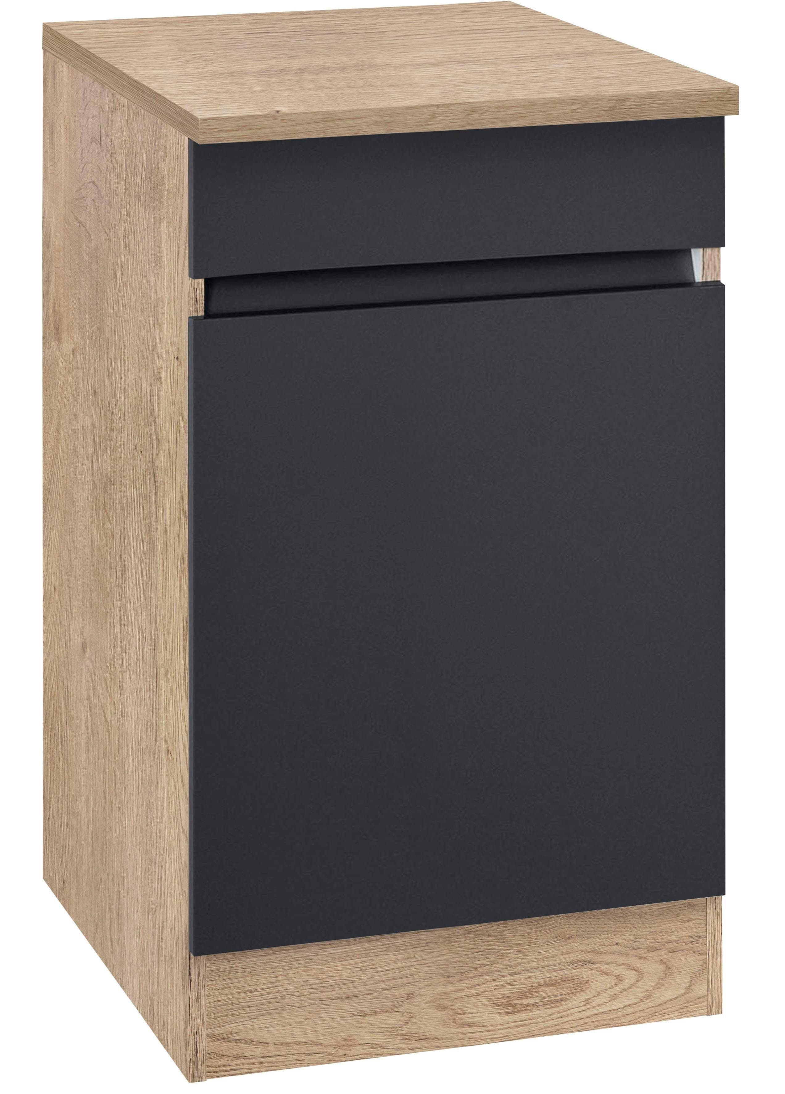 OPTIFIT Unterschrank Roth Anthrazit Wildeichefarben - Bild 2