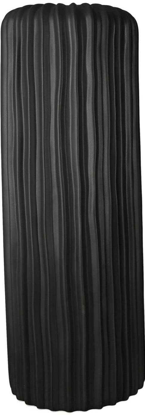 Casablanca by Gilde Bodenvase Fjord Schwarz Keramik 46 cm - Bild 2