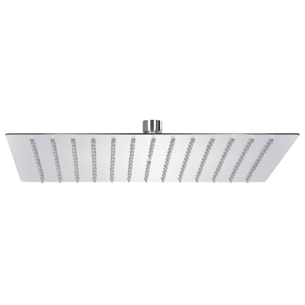 vidaXL Regenduschkopf Edelstahl 304 30x30 cm Quadrat - Bild 2