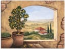 Artland Wandbild Fenster in der Toskana Alubild Bild 2