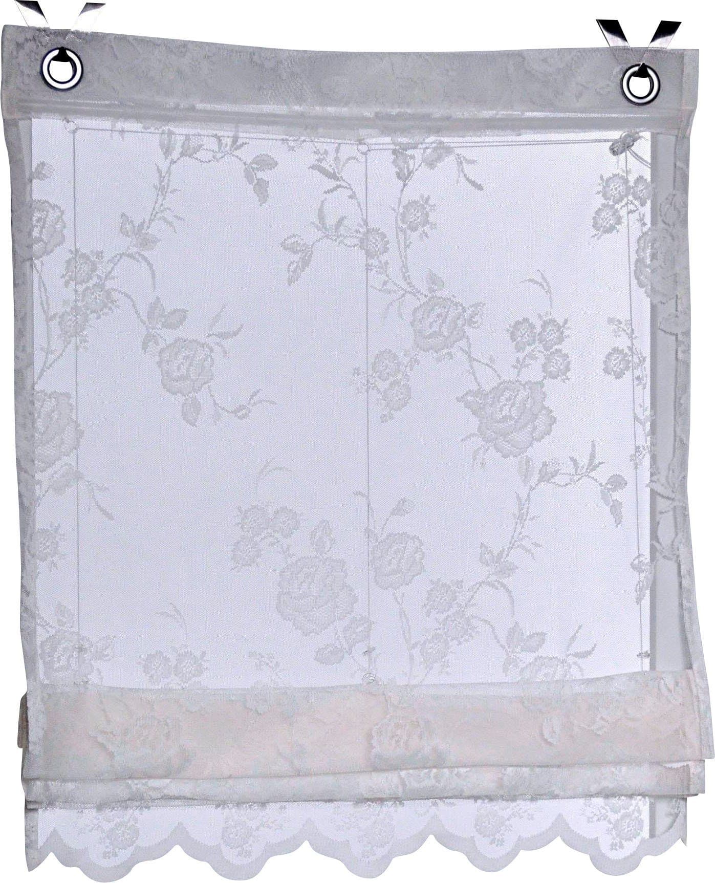 Raffrollo KUTTI "Florence" Gr. 1 Creme Polyester - Bild 2