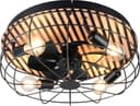 OTTO HOME Deckenleuchte Norran mit Ventilator Schwarz Matt Bild 2