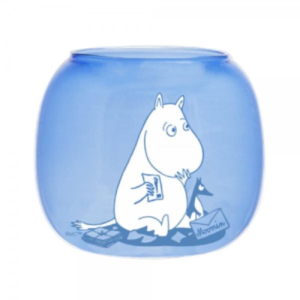 Muurla Kerzenhalter Teelichthalter Mumins Moomin Blau - Bild 2