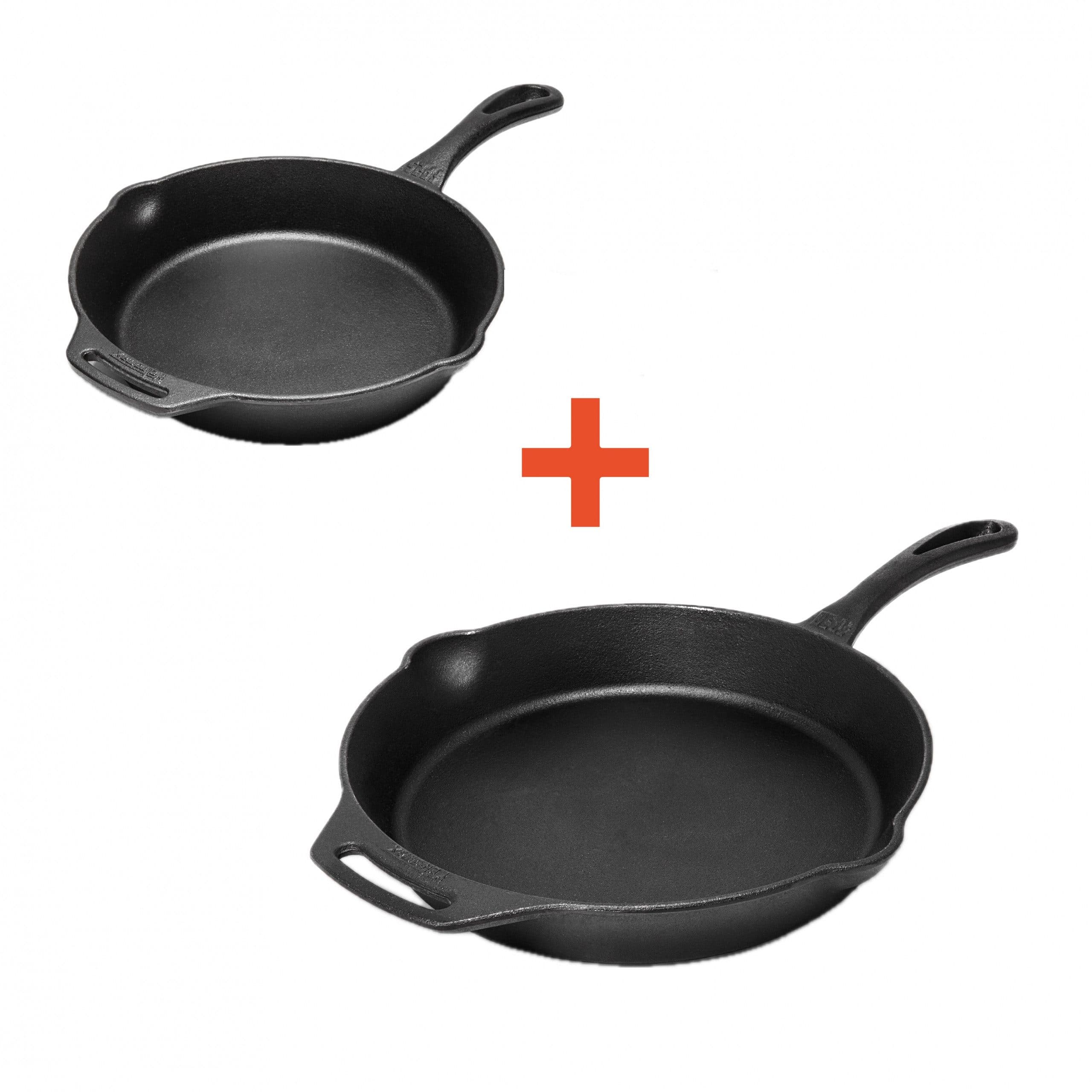 Petromax Feuerstelle Pfannen-Set Gusseisen 25 cm und 30 cm