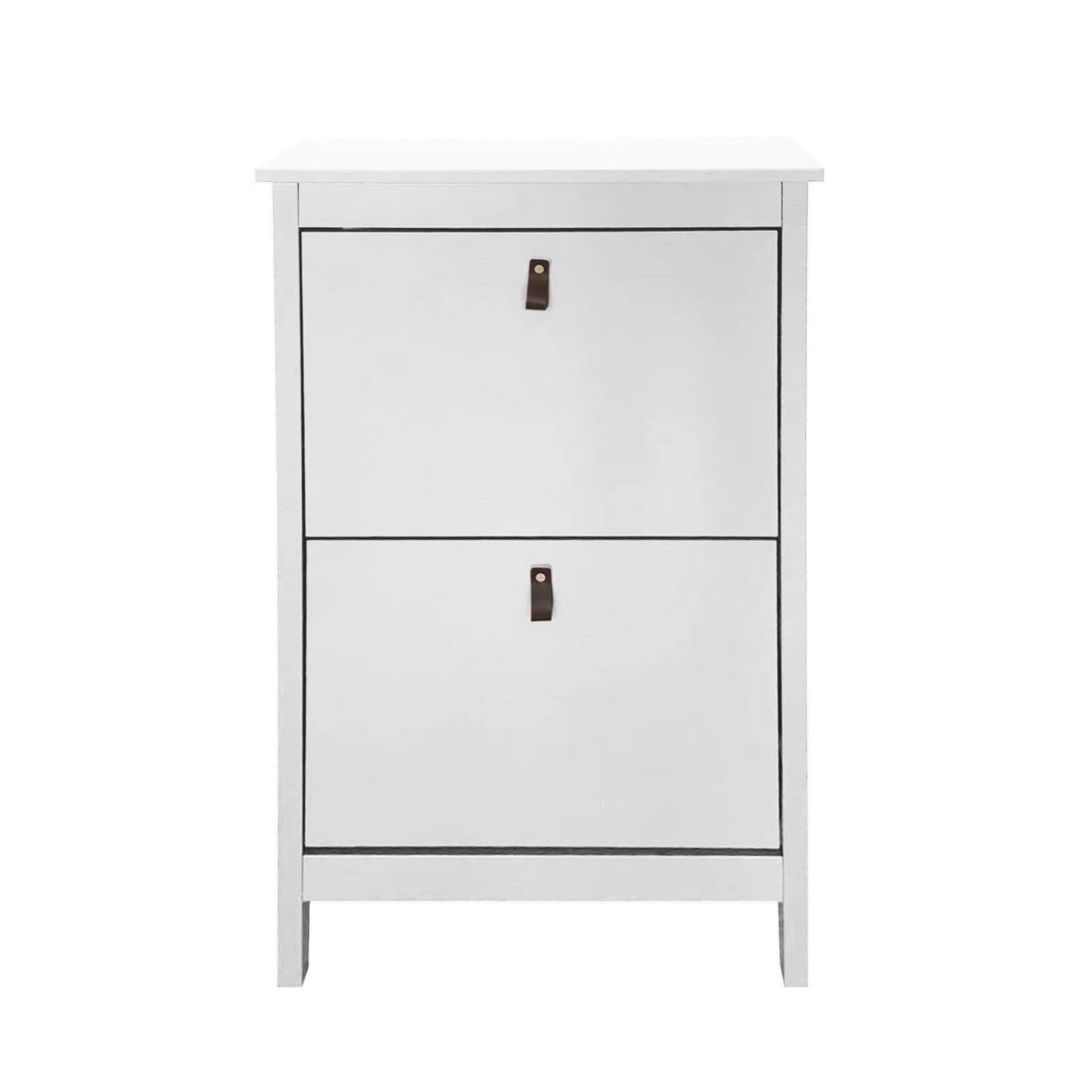 HTI-Living Schuhkipper Hayet Weiß 2 Fächer Modern - Bild 2
