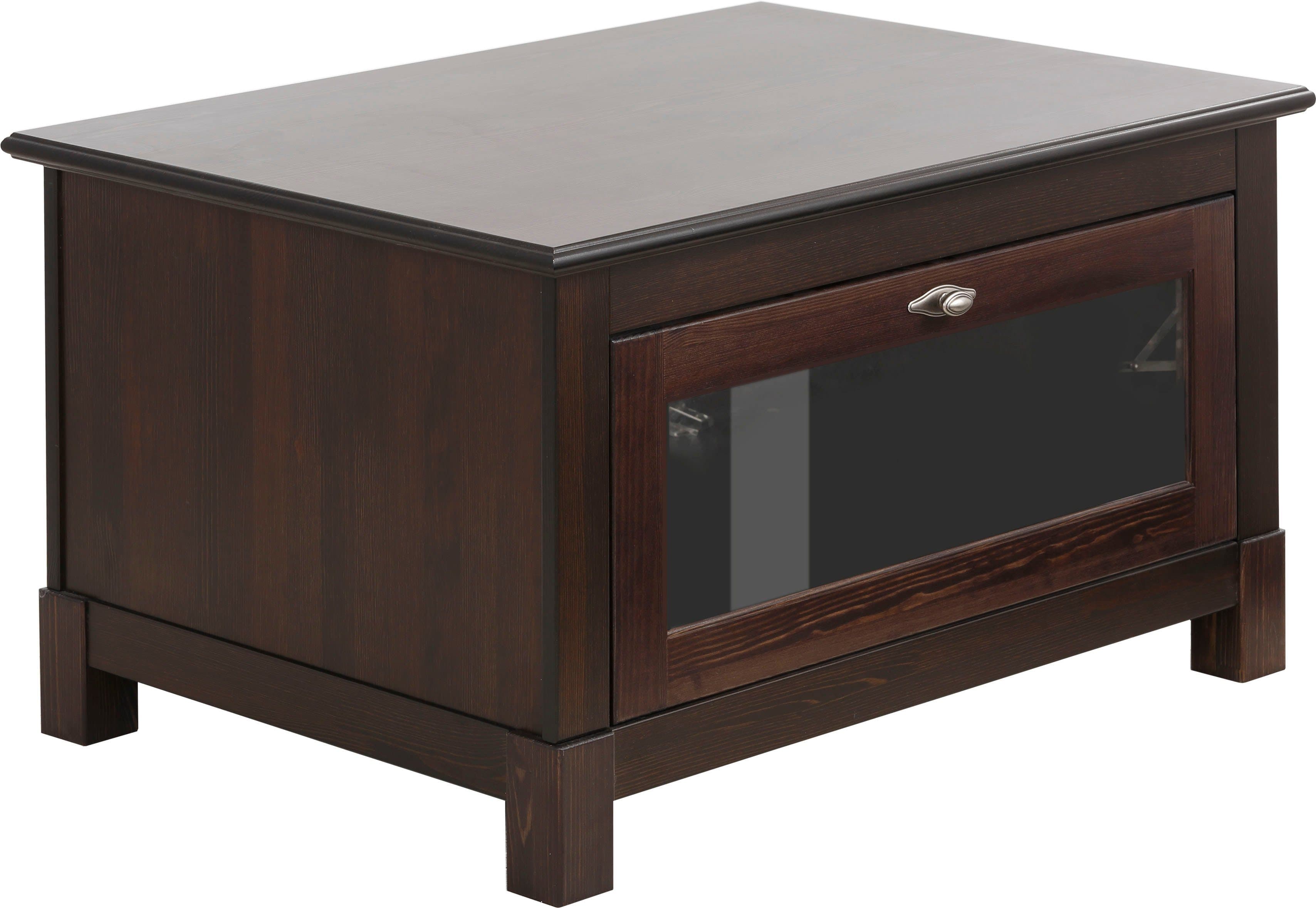 OTTO HOME Couchtisch Rauna Dunkelbraun FSC Massivholz Landhausstil - Bild 2