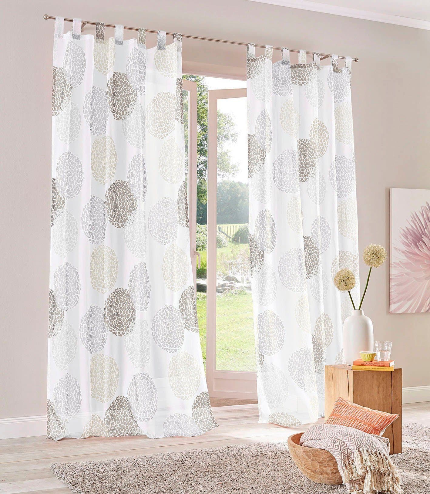 my home Gardine Belem 2er-Pack Transparent Polyester - Bild 2