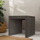 HOME DELUXE Sitzbank LORA Schwarz Massivholz Bild 2