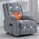 KLAM HOME Relaxsessel TV-Massagesessel mit Aufstehfunktion, Wärme & 4D-Vibration Bild 2