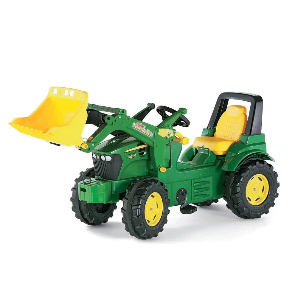 ROLLY TOYS John Deere 7930 Kindertraktor mit Frontlader Grün