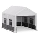 Blumfeldt PartyHaven 3x4 Pavillon Set Weiß Wetterfest Bild 2