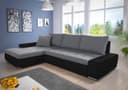 Sofnet Ecksofa Faris mit Schlaffunktion und Bettkasten Grau Bild 2