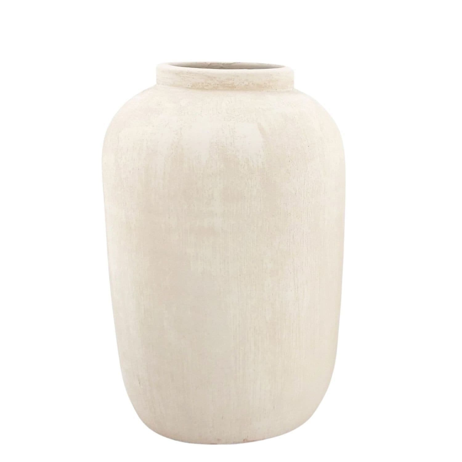 CreaFlor Home Bodenvase Avion Creme-Grau Keramik - Bild 2