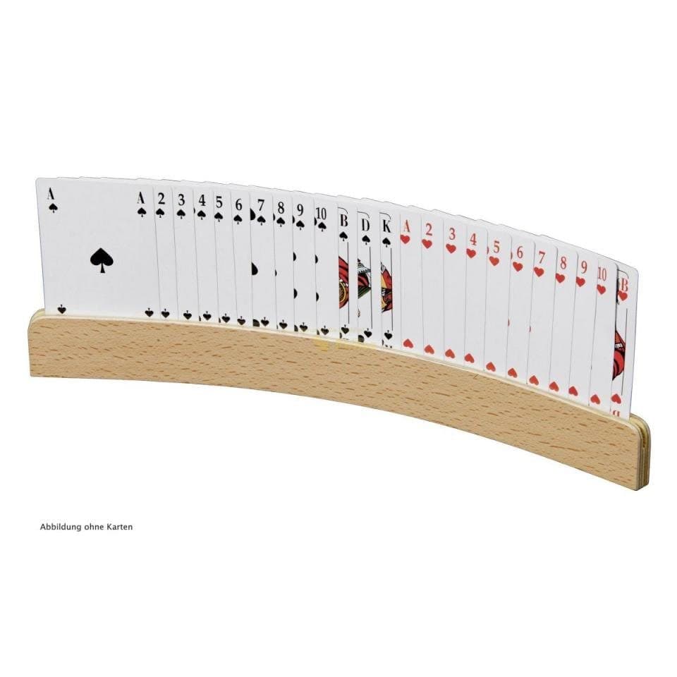 Philos Spielkartenhalter aus Holz - 330 x 35 mm
