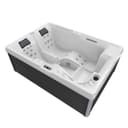 TroniTechnik Whirlpool ELBA Weiß Outdoor mit LED & Massage Bild 2