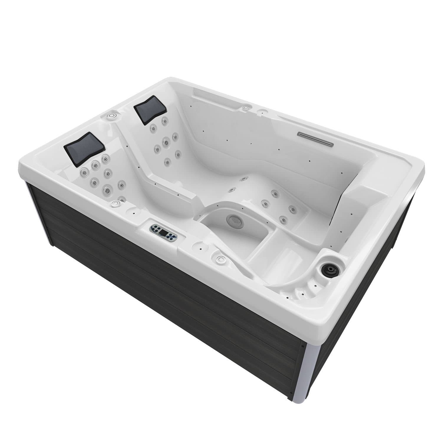 TroniTechnik Whirlpool ELBA Weiß Outdoor mit LED & Massage - Bild 2