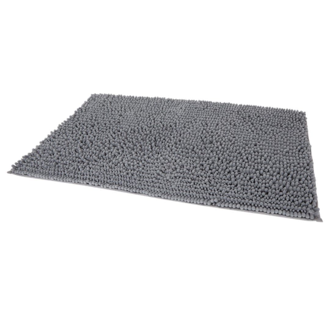 LIVINA HOME Badematte Grau Rutschfest Chenille - Bild 2