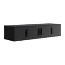 HAUSELEMENT Aufsatzschrank MAXIONE 4 Türen Schwarz Modern Bild 2