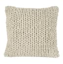 nielsen HOME Kissenbezug Marlin Chunky Strick 100% Baumwolle Creme Bild 2