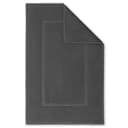 Blumtal Badematte Premium Frottier Grau 50x80cm Bild 2
