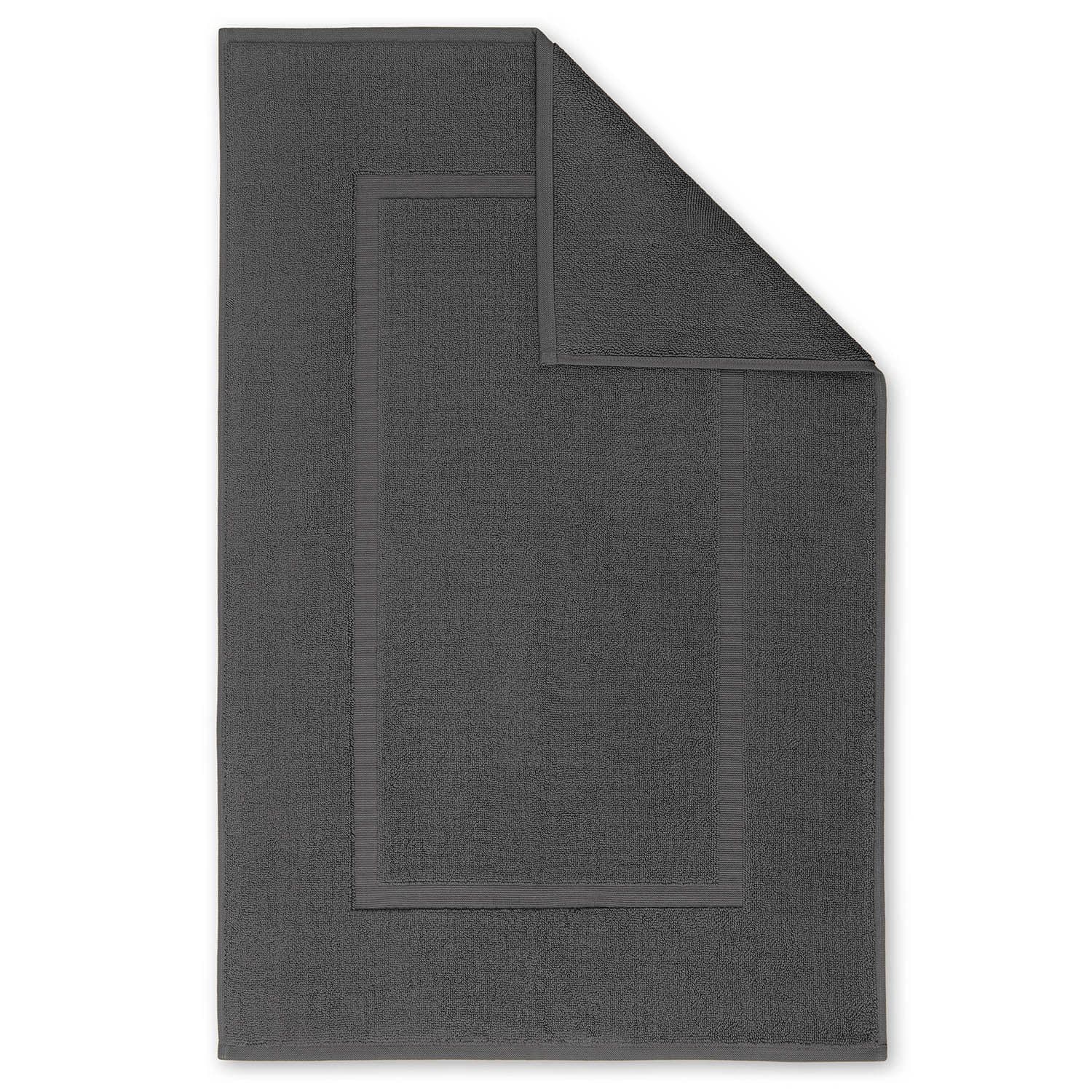 Blumtal Badematte Premium Frottier Grau 50x80cm - Bild 2