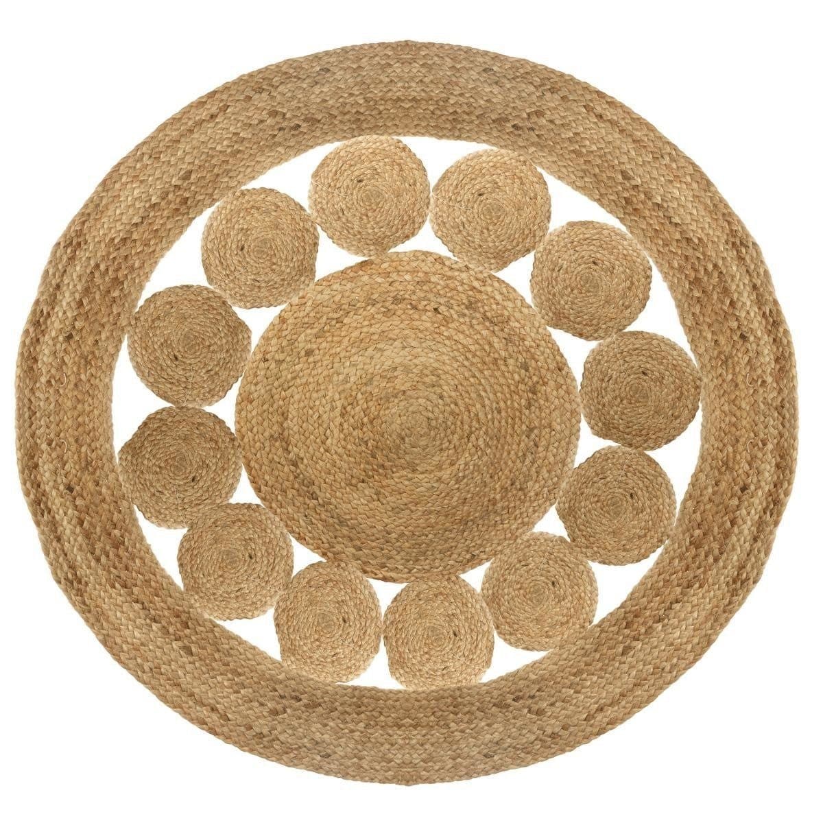 Atmosphera Créateur d'intérieur Teppich Jute Rund 120 cm - Bild 2