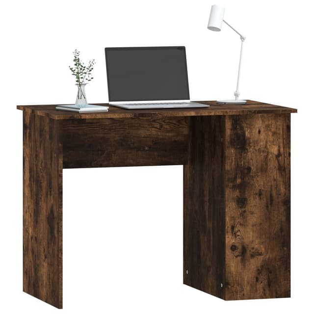 vidaXL Schreibtisch Räuchereiche Holzwerkstoff Bürotisch