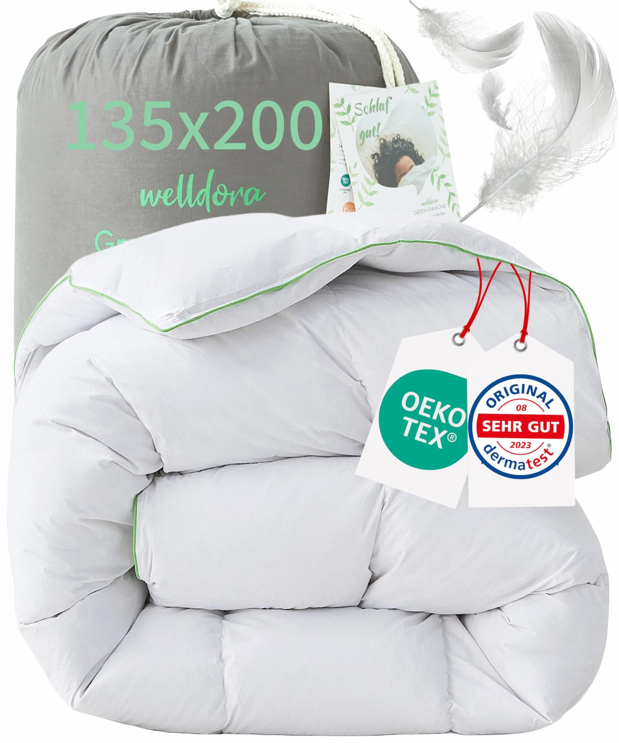 Welldora Daunenbettdecke Komfort Allergiker Winter - Bild 2