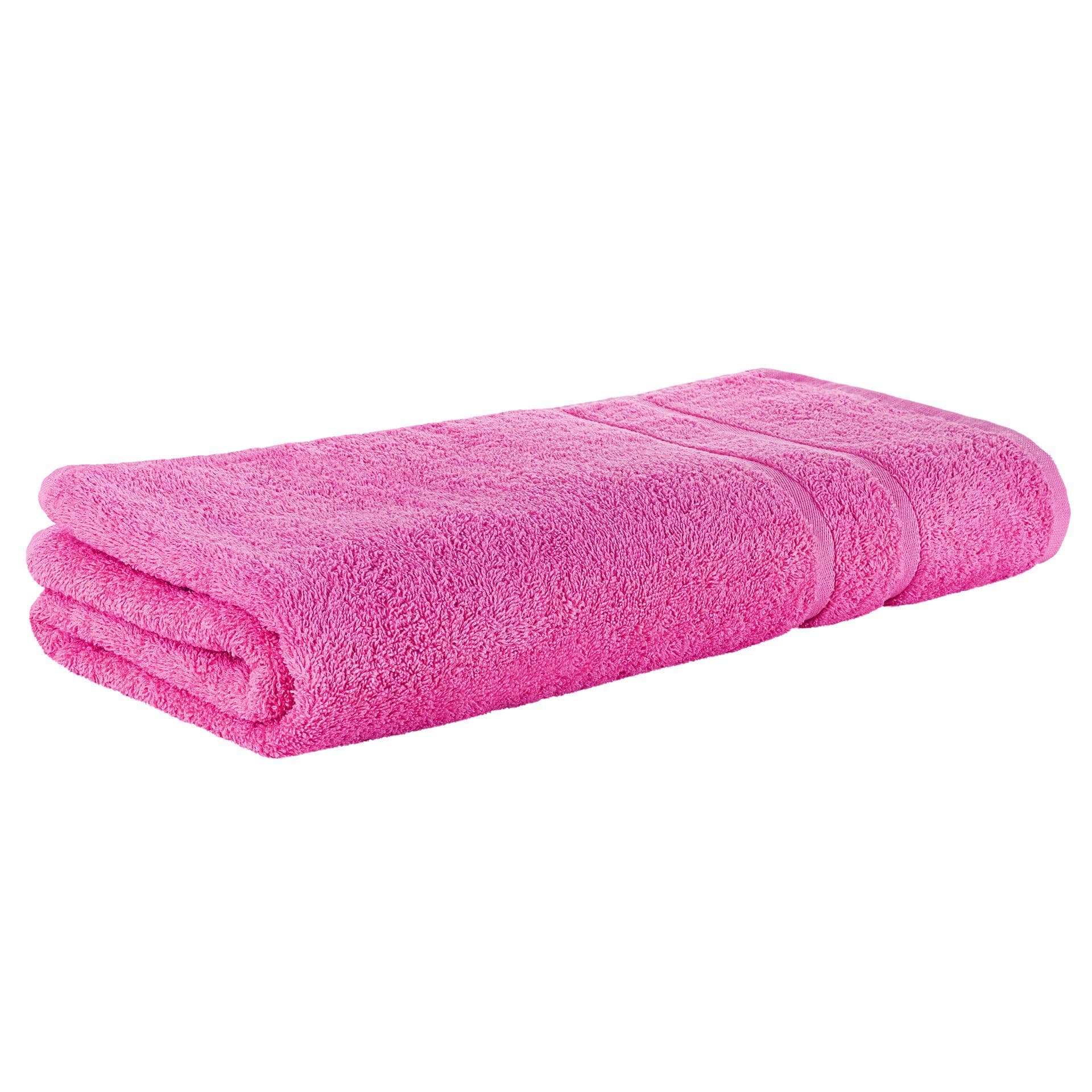 StickandShine Handtuch Pink Frottee 500gsm Baumwolle - Bild 2