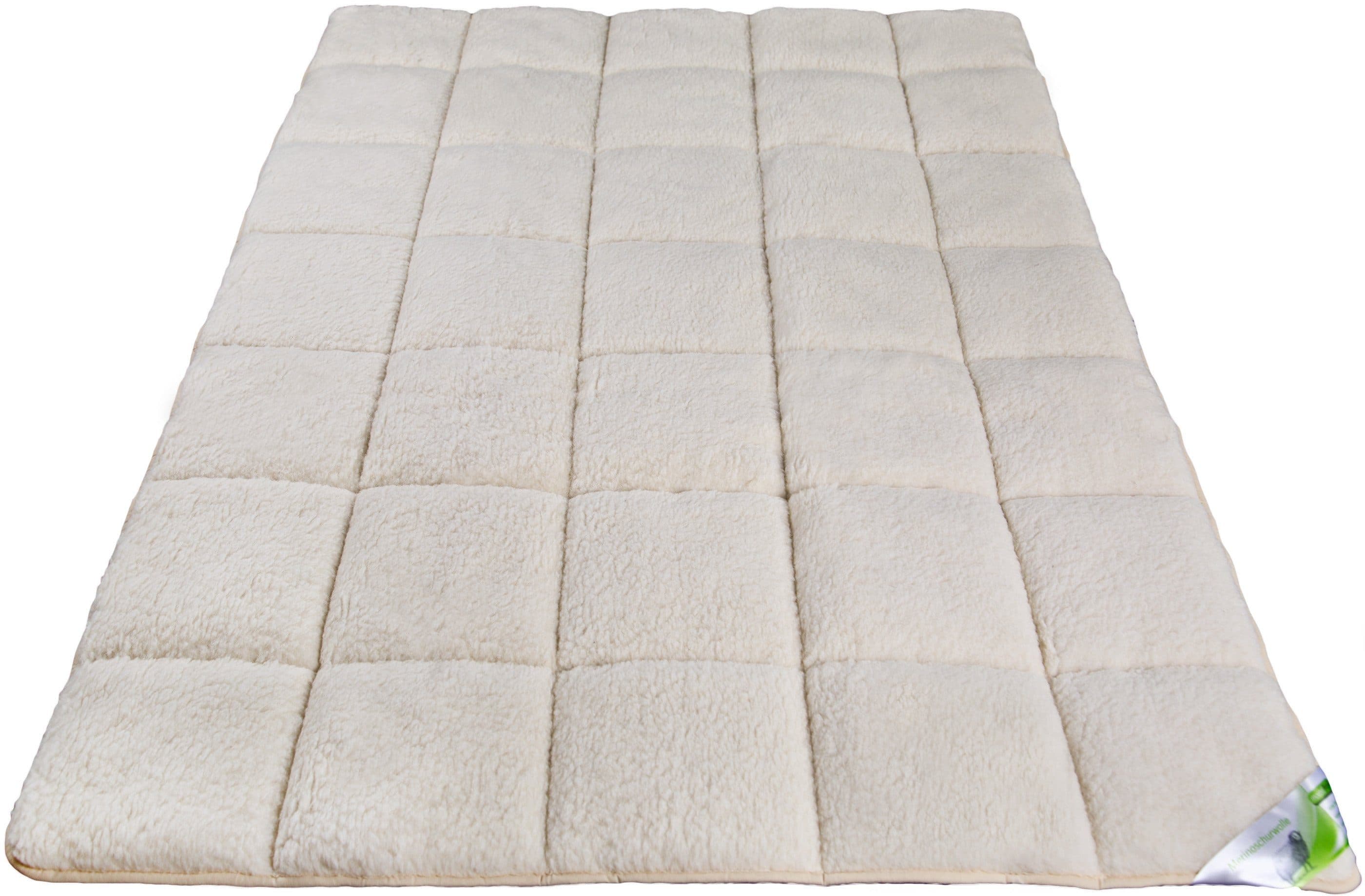 franknatur Topper Auflage Lammflor Schurwolle Ganzjährig Beige - Bild 2