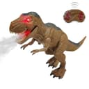 Esun Ferngesteuerter Dinosaurier mit LED, Brüllen & Sprühfunktion Bild 2